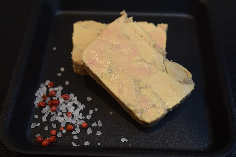 Foie gras d'oie cuisiné (+/- 100 gr)